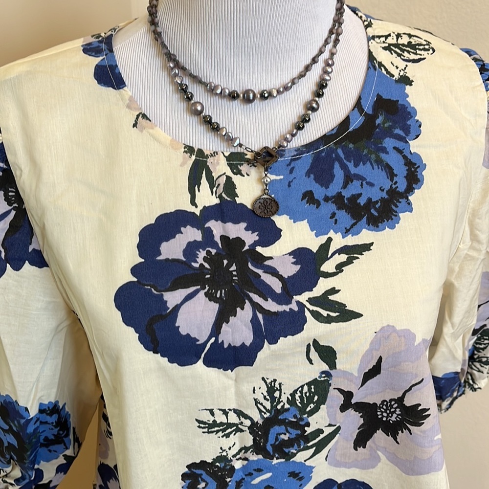NWT Free People floral top - Picture 11 of 12